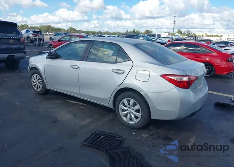 2019 Toyota Corolla Le из США, поврежденный, VIN 2T1BURHEXKC207568